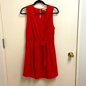 Summer red dress perfect to go from day to night